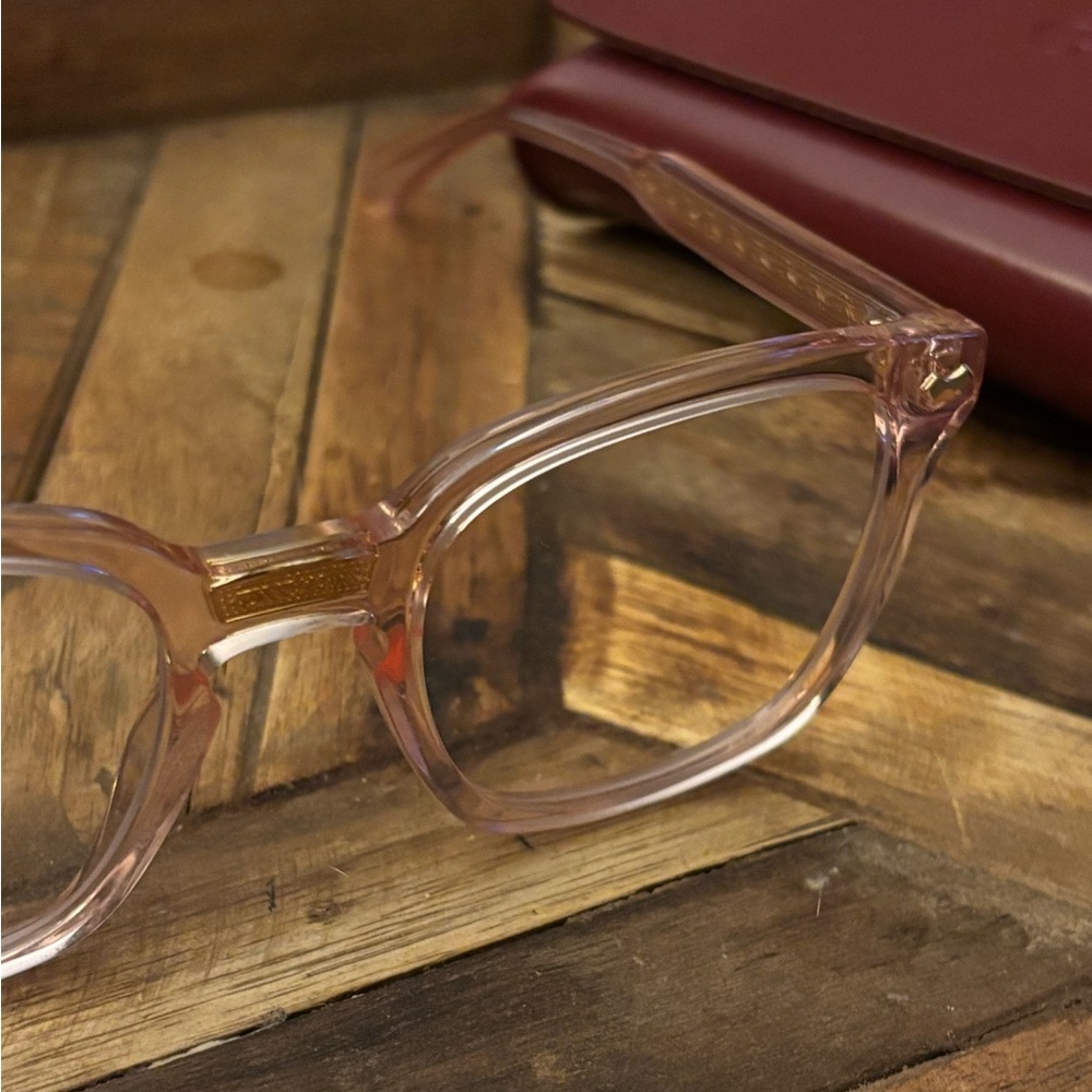 Gucci Light Pink Transparent Glasses - Picture 4 of 6